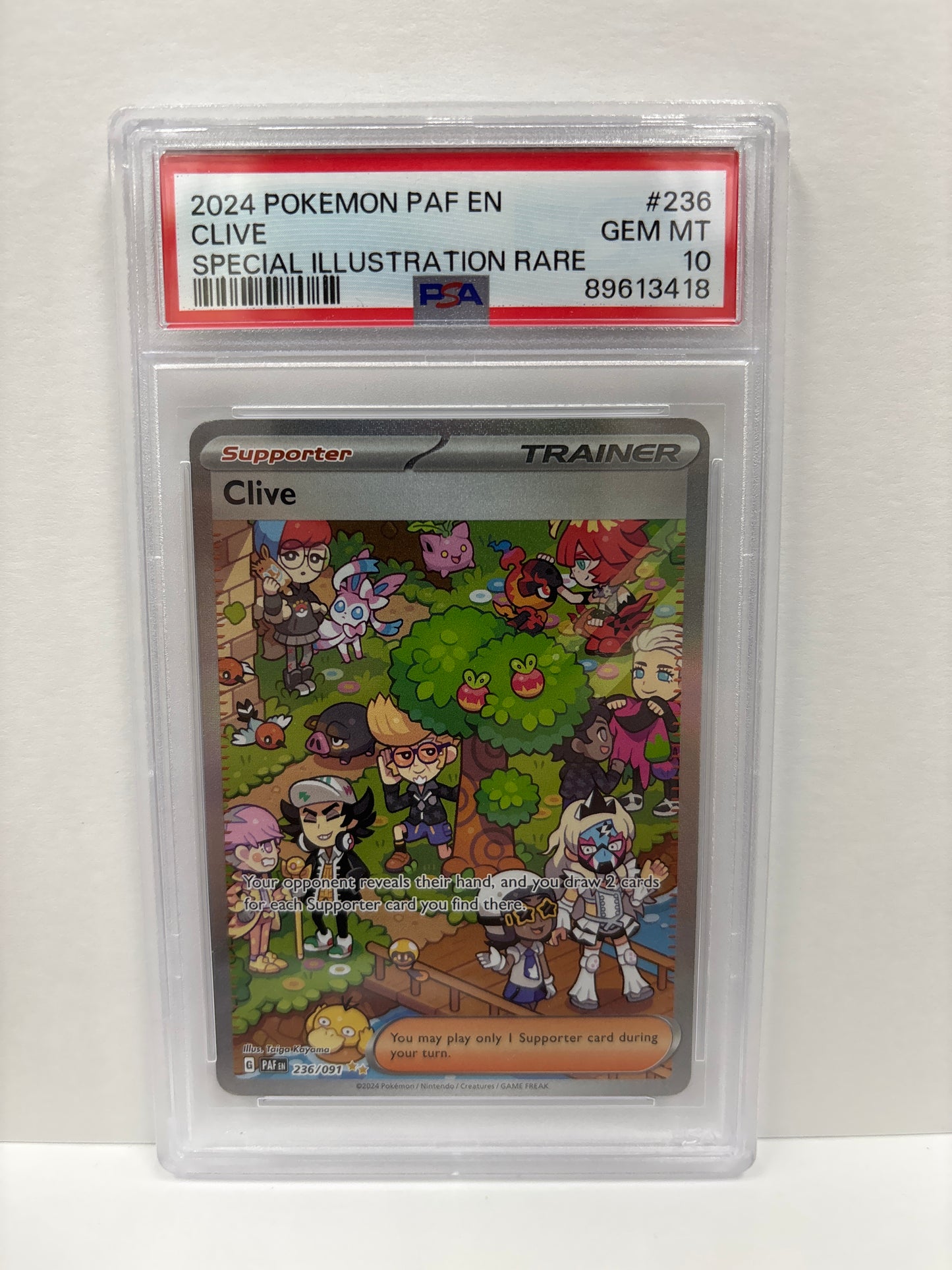 Pokemon Clive 236/091 PSA 10
