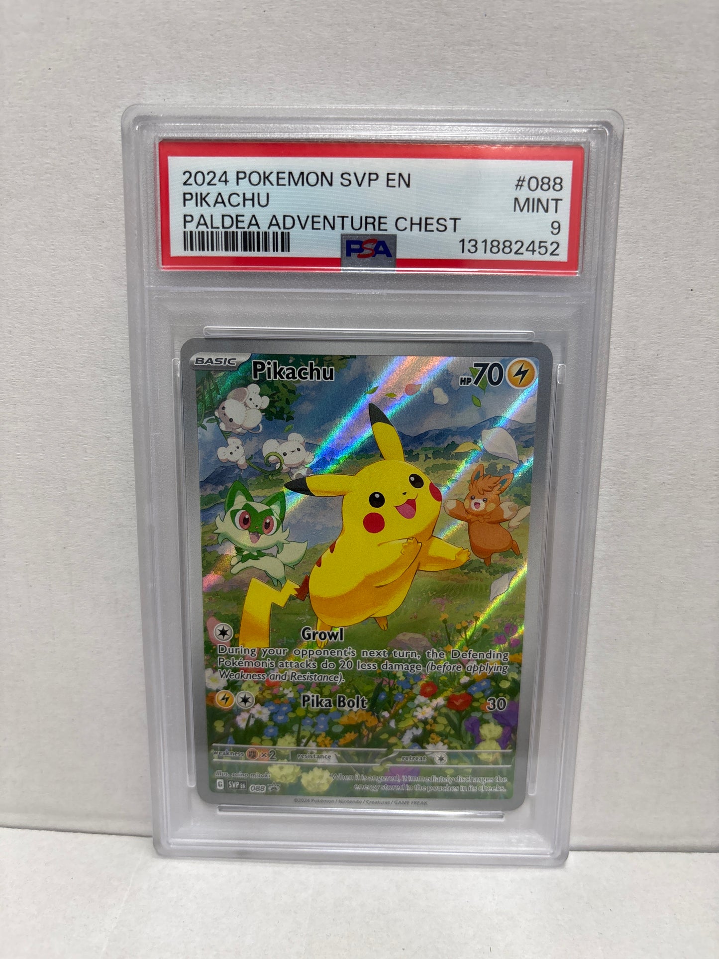 Pokemon Pikachu 088 PSA 9