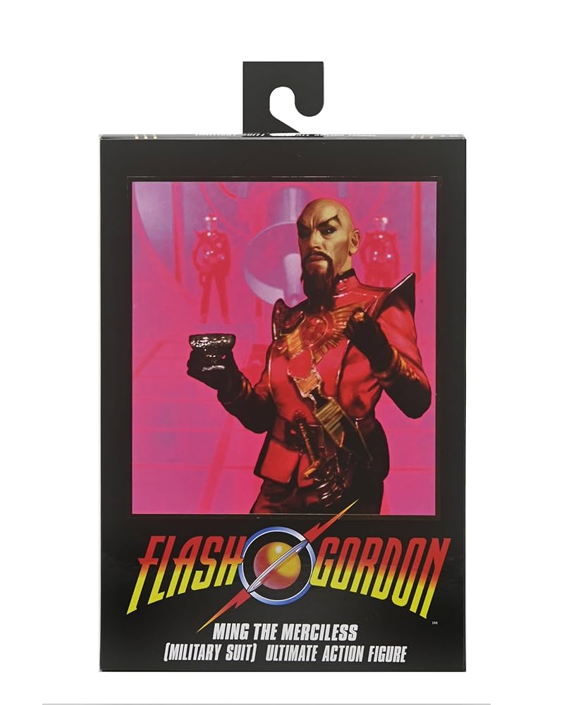 NECA Flash Gordon Ming the Merciless (Military Suit) Ultimate Action Figure