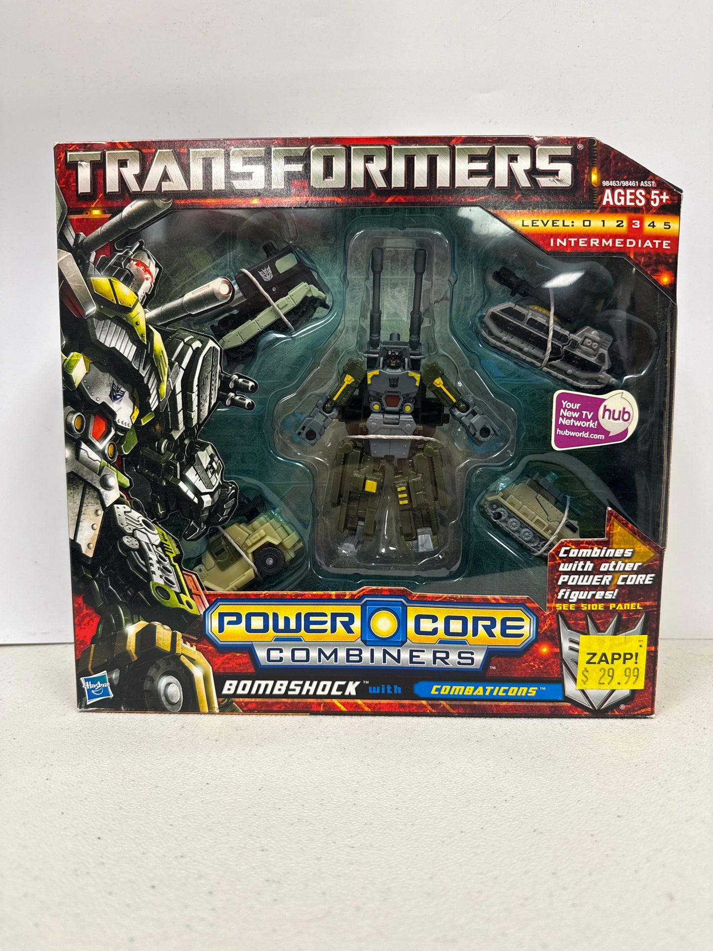Transformers Power Core Combiners Bombshock with Combaticons 2009