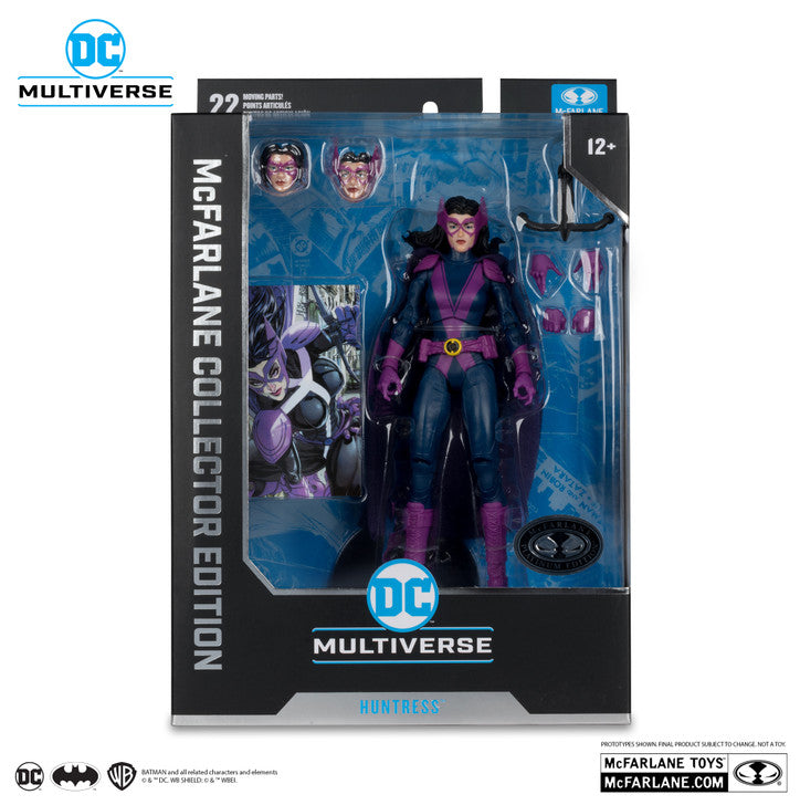 McFarlane DC Multiverse Collector Edition Huntress Platinum Edition Chase