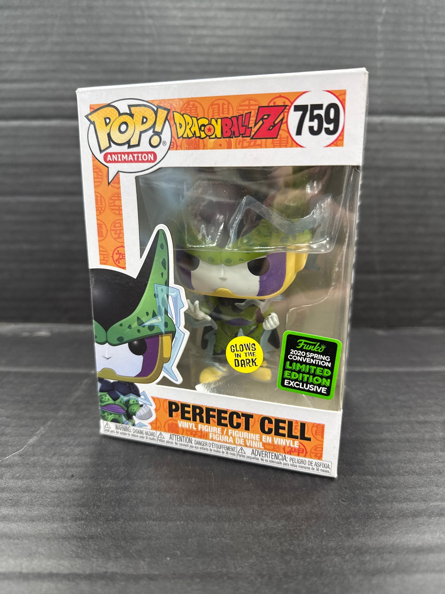Funko Pop! Dragon Ball Z Perfect Cell 759 2020 Spring Convention Exclusive (Grade A)