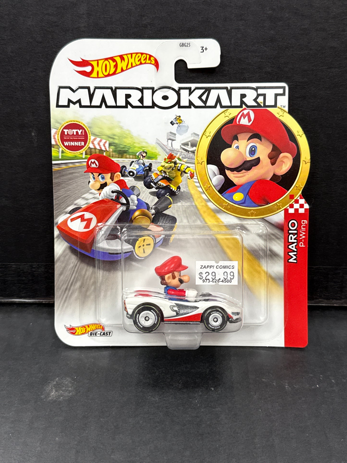 Hot Wheels Mario Kart - Mario P-Wing
