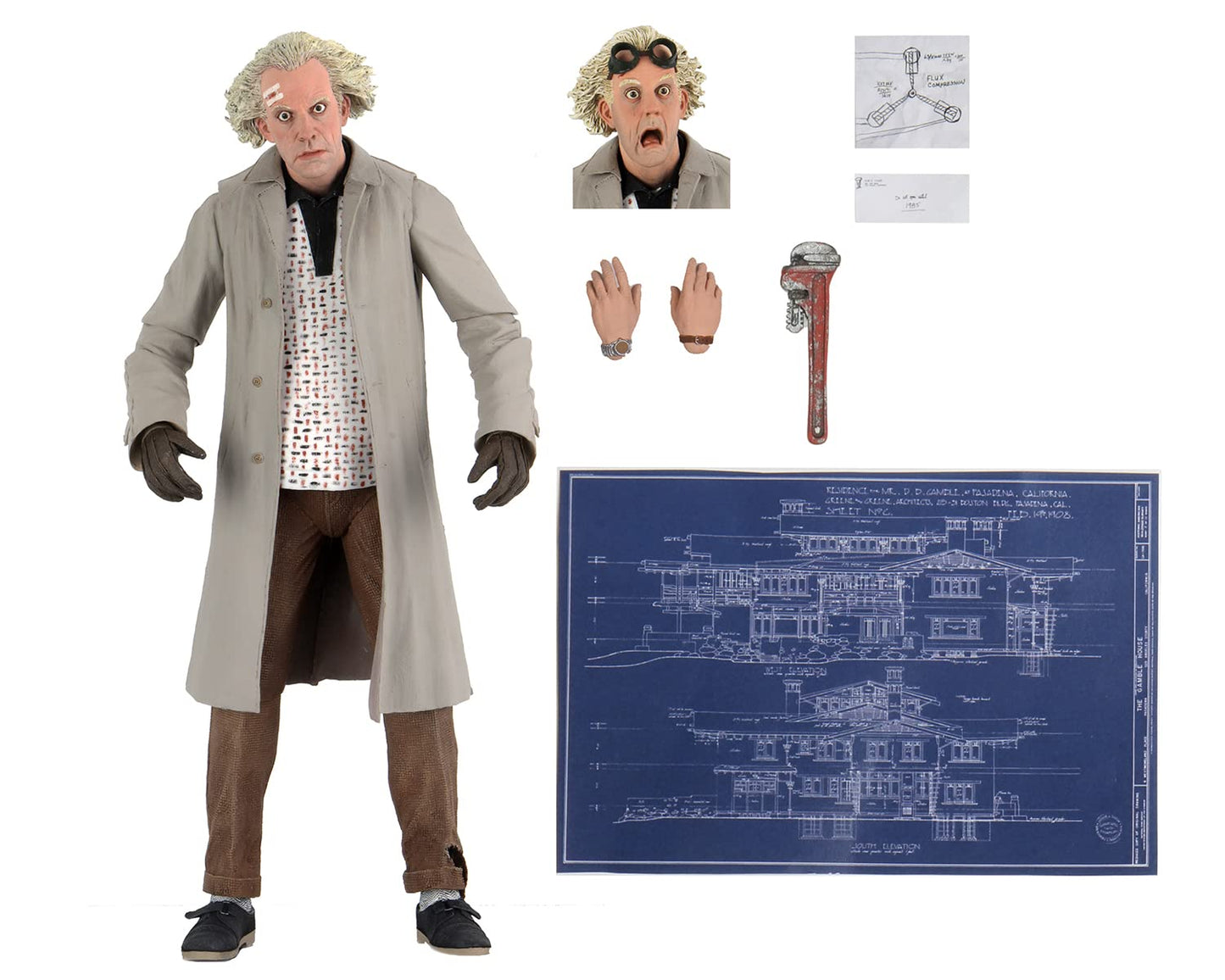 NECA Back to the Future Ultimate “Doc” Brown