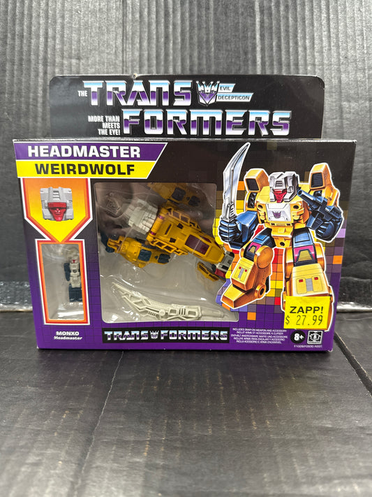 Transformers Headmaster Weirdwolf 2021 G1