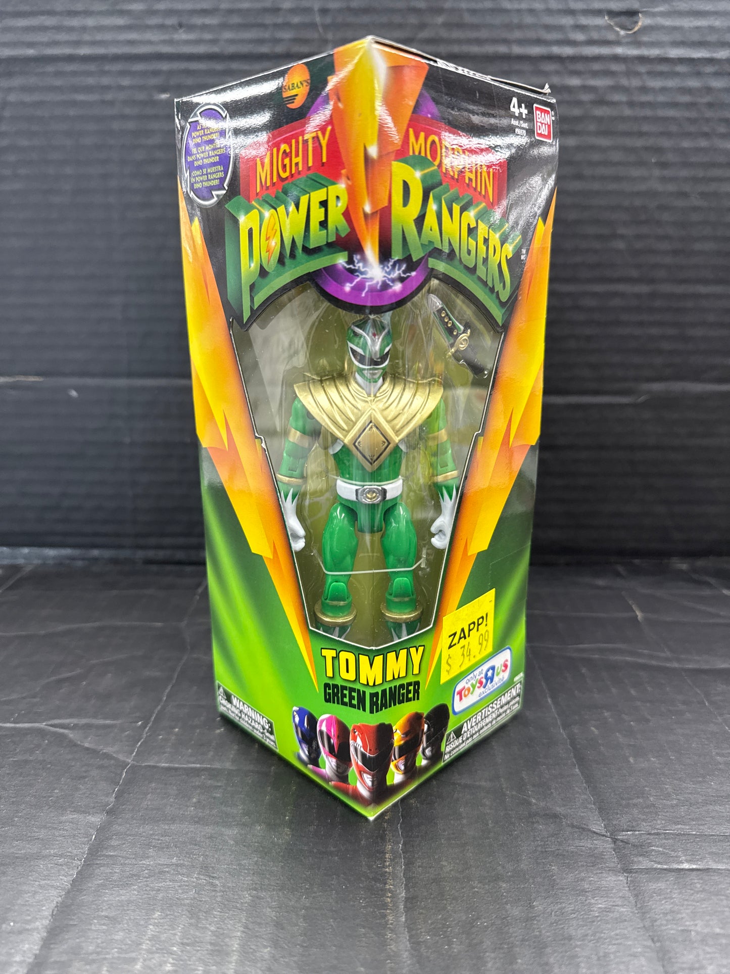 Mighty Morphin Power Rangers Tommy Green Ranger Toys R Us Exclusive 2014