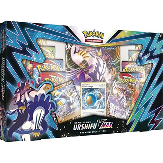 Pokemon Rapid Strike Urshifu VMAX Premium Collection Box