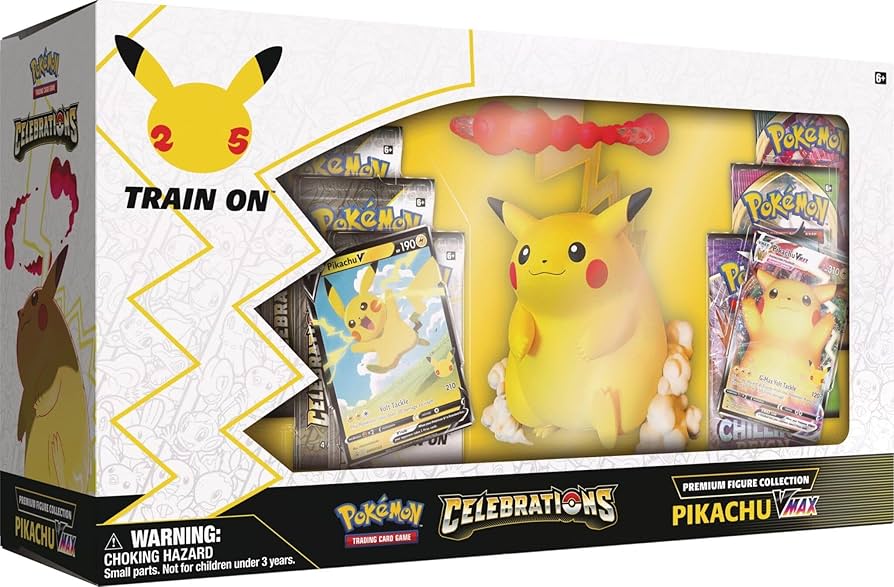 Pokemon Celebrations Pikachu VMAX Premium Figure Collection