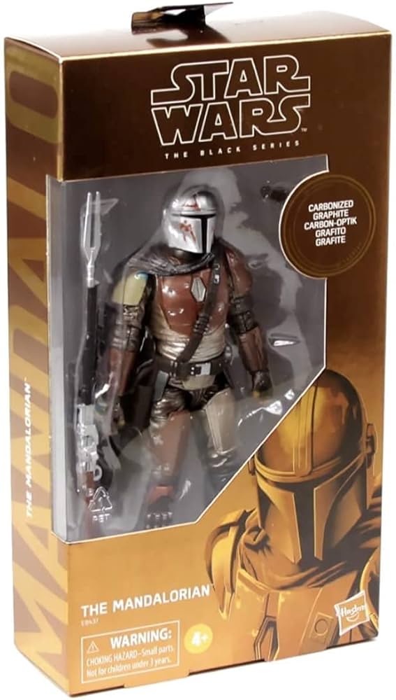 Star Wars Black Series 6 inch The Mandalorian (Carbonized)