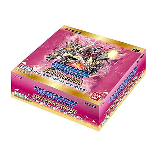 Digimon Card Game Great Legend Booster Box Zapp! Comics Digimon Card Game Great Legend Booster Box Zapp! Comics