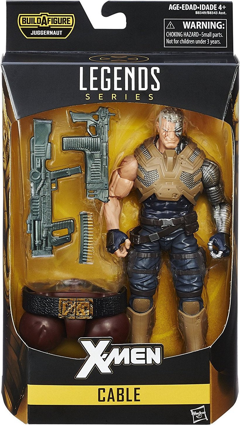 Marvel Legends X-Men Cable Juggernaut Build A Figure Wave