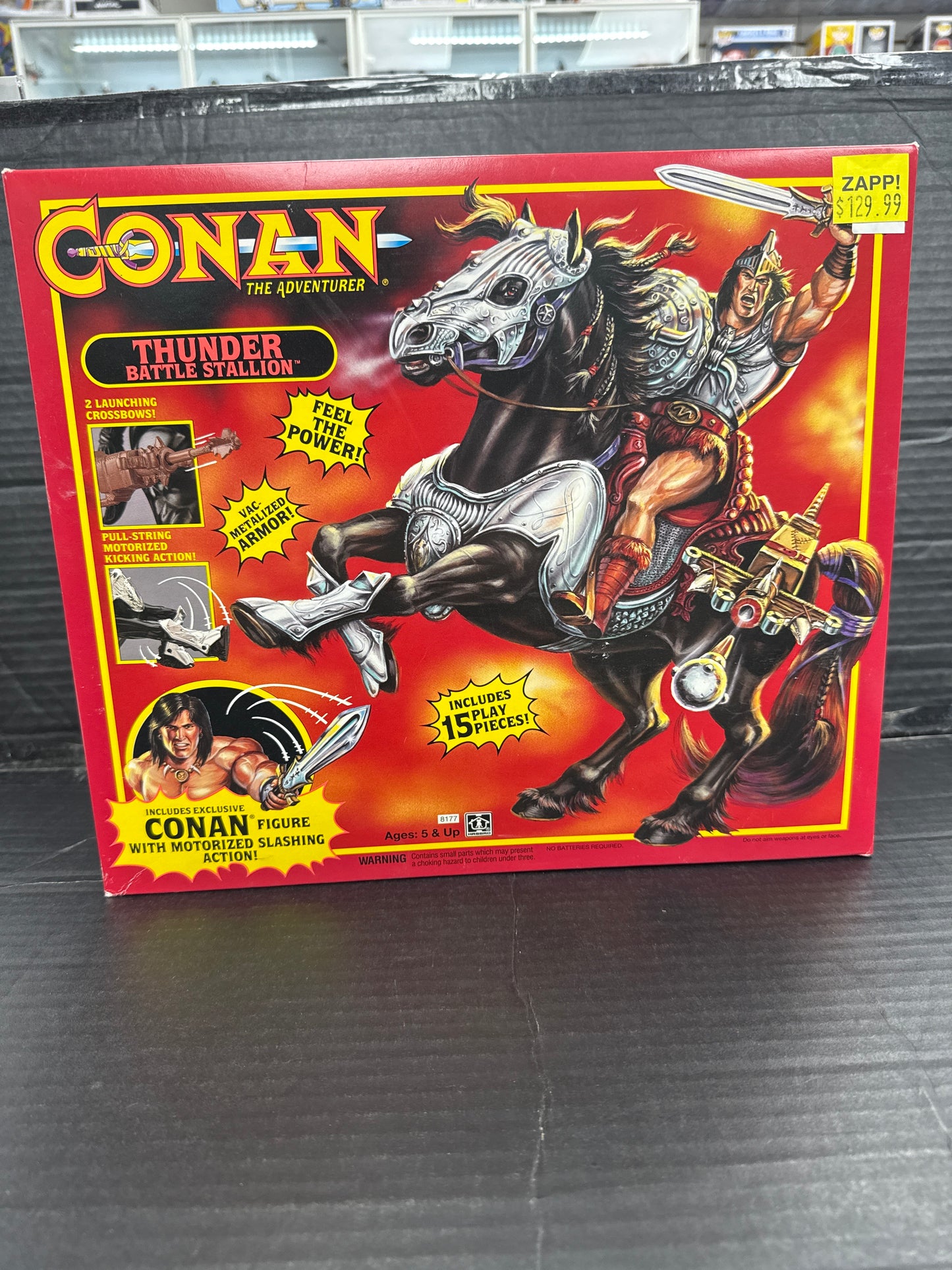 Conan the Adventurer Thunder Battle Stallion 1992 SEALED