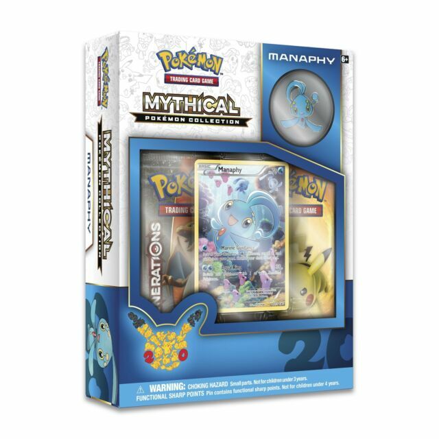 Pokemon Generations Mythical Pokemon Collection Manaphy
