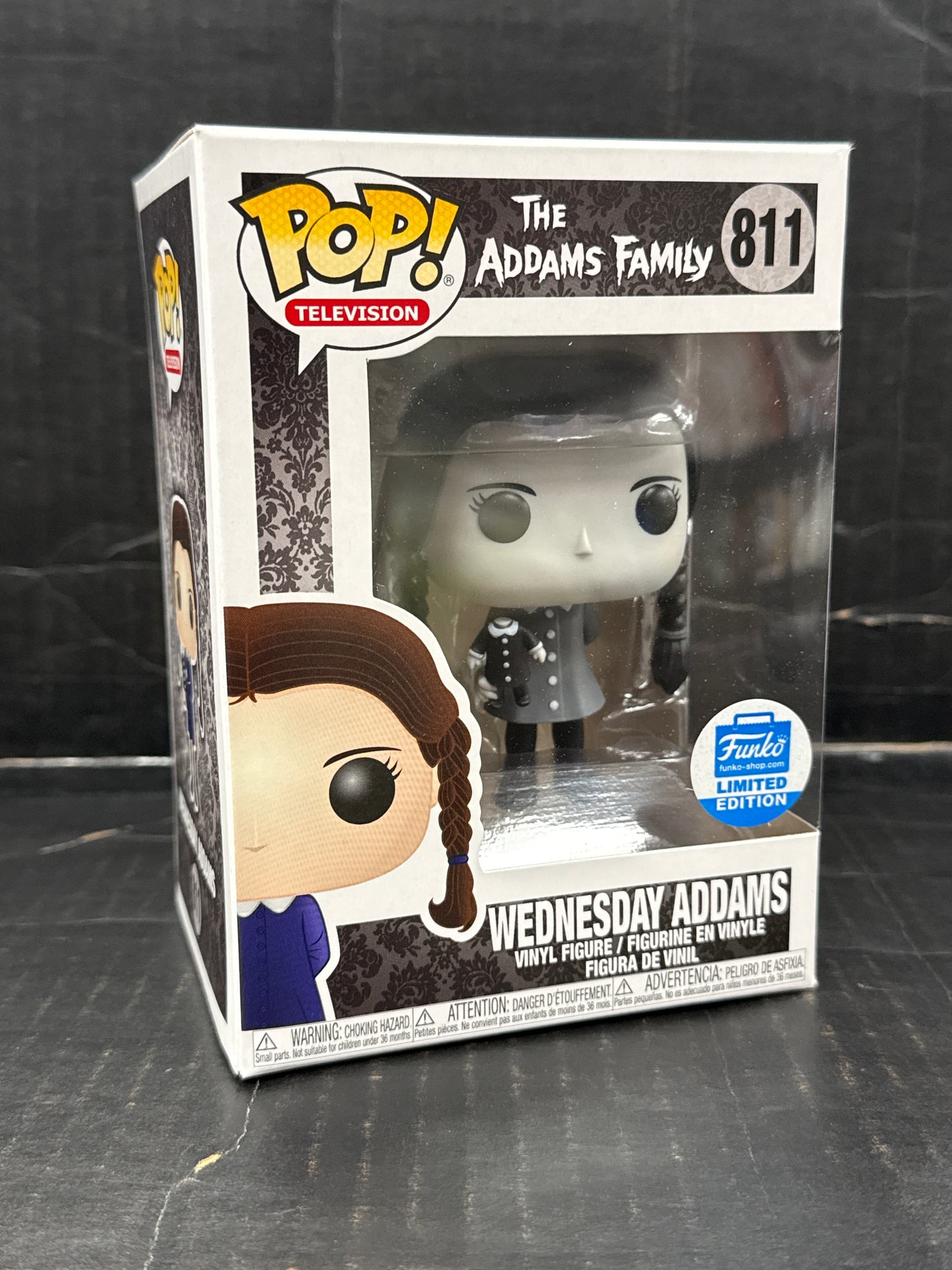 Funko Pop! Addam’s Family Wednesday Addams 811 Funko Shop Exclusive (Grade A)