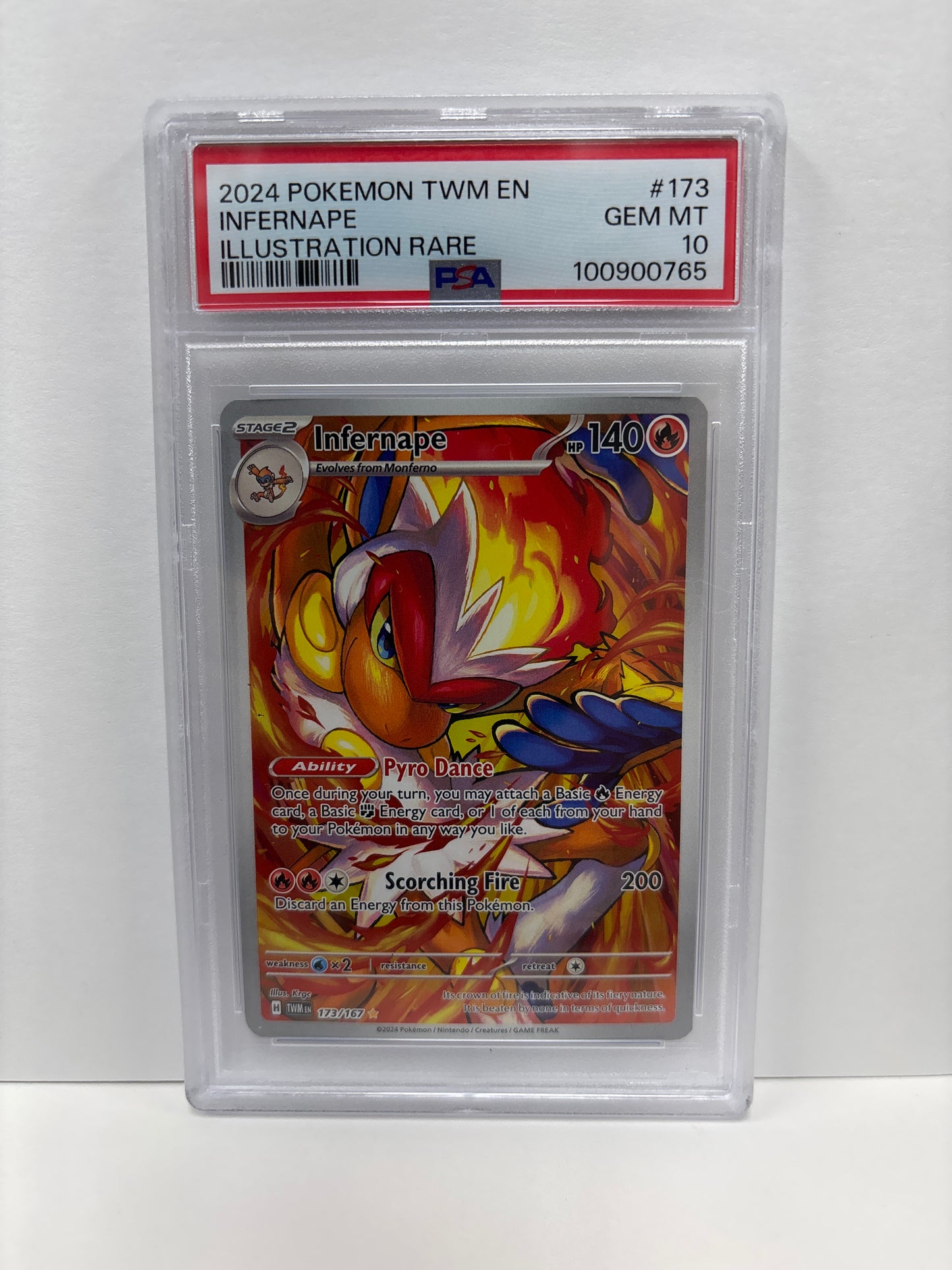 Pokemon Infernape 173/167 PSA 10