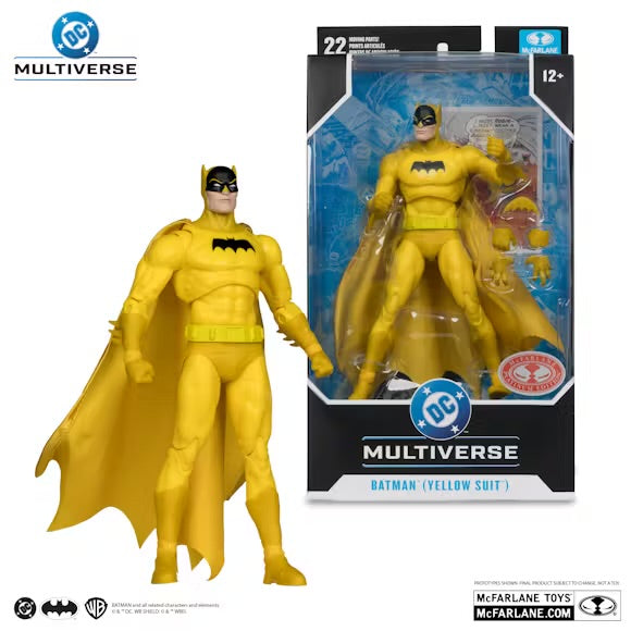 DC Multiverse Batman (Yellow Suit) Platinum Edition Chase