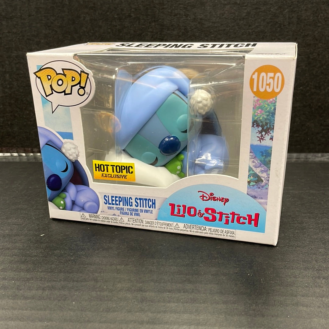 Funko Pop! Lilo & Stitch Sleeping Stitch 1050 Hot Topic Exclusive (Grade A-)