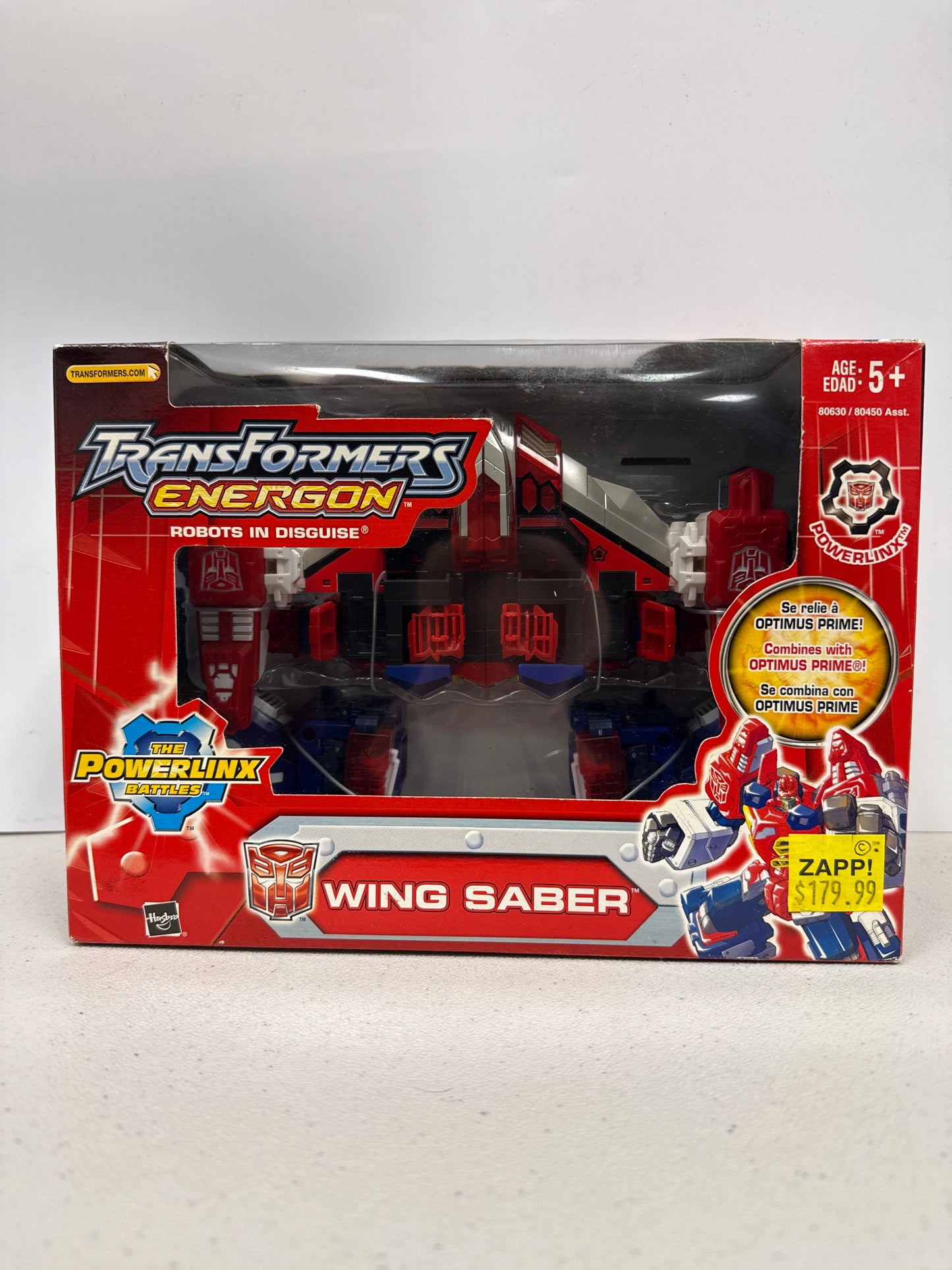 Transformers Energon Powerlinx Battles Wing Saber 2004 (Non-Mint)