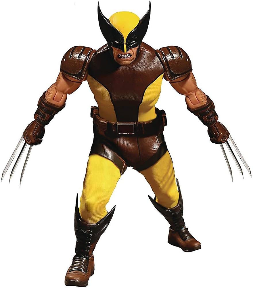 Mezco One:12 Wolverine Brown Suit