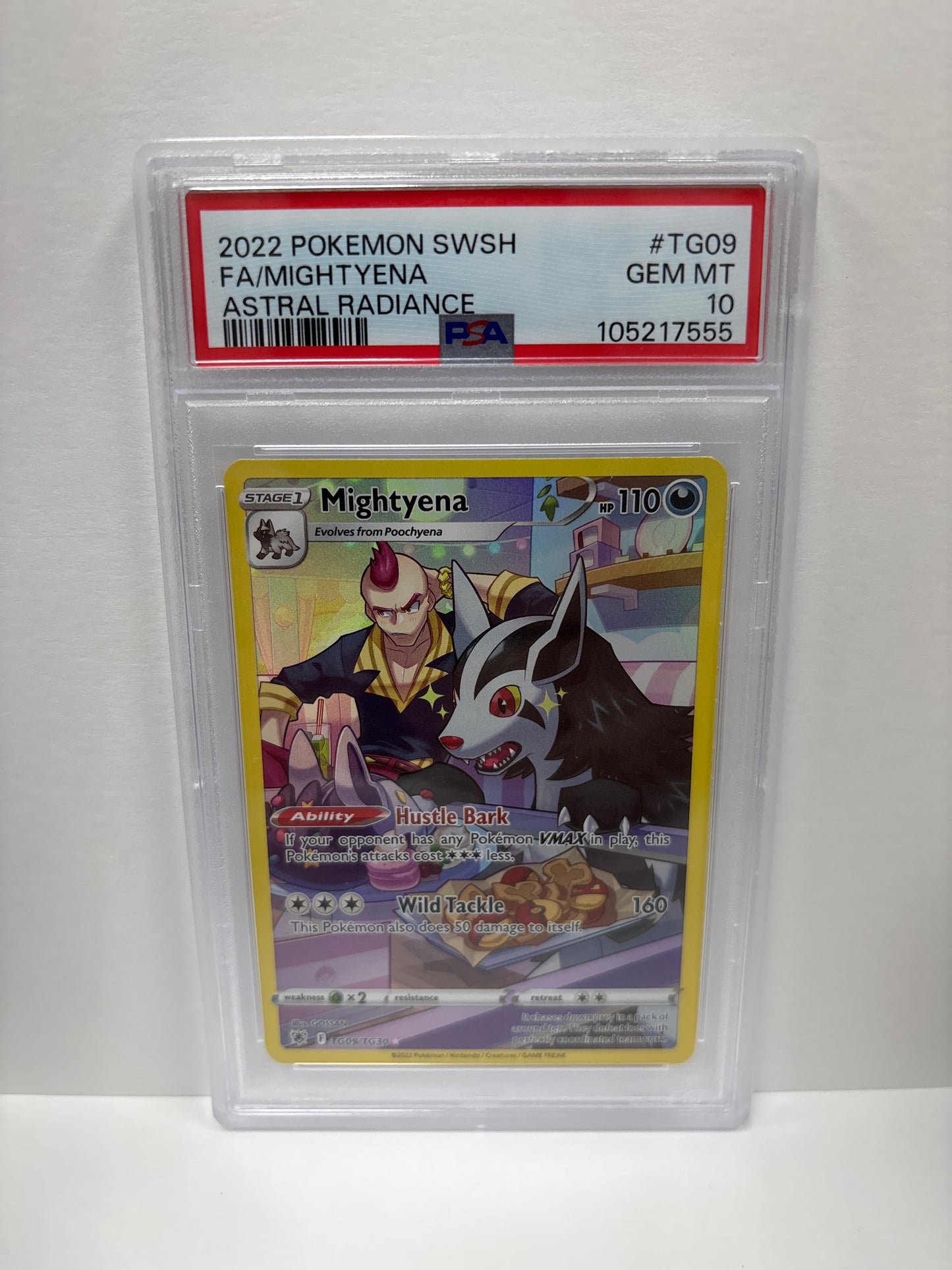 Pokemon Mightyena TG09/TG30 PSA 10