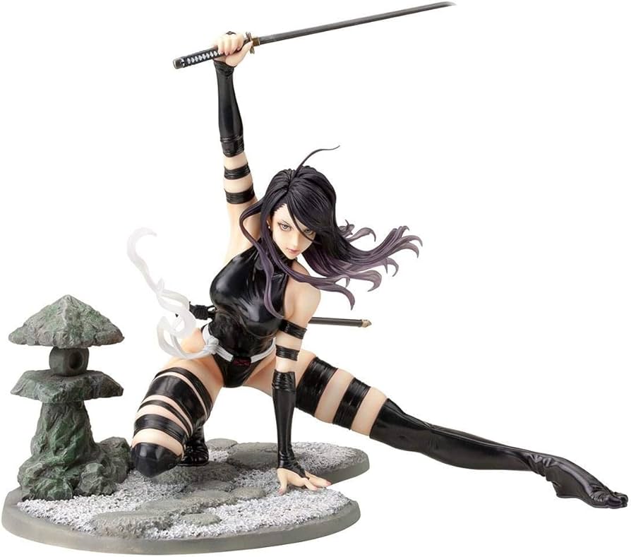 Kotobukiya Marvel Bishoujo Psylocke X-Force Ninja Outfit Statue (OPEN BOX)
