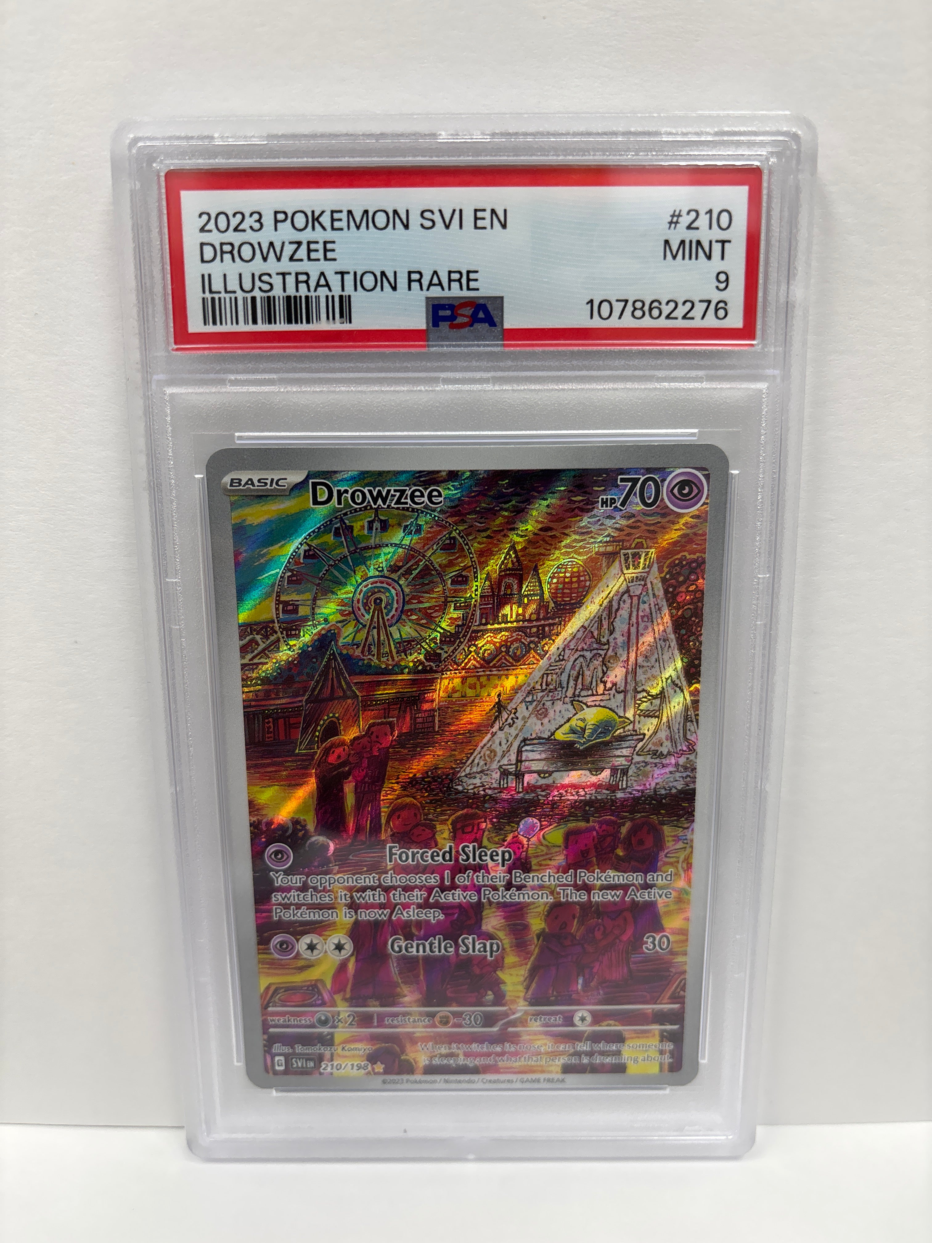 pokemon cards drowzee Pokemon Drowzee 210/198 PSA 9 – Zapp! Comics