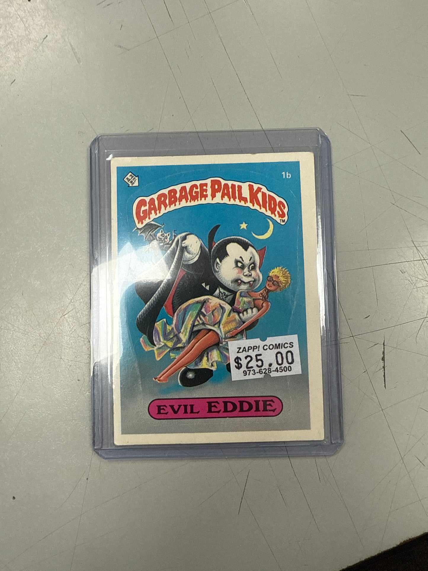 Garbage Pail Kid Evil Eddie