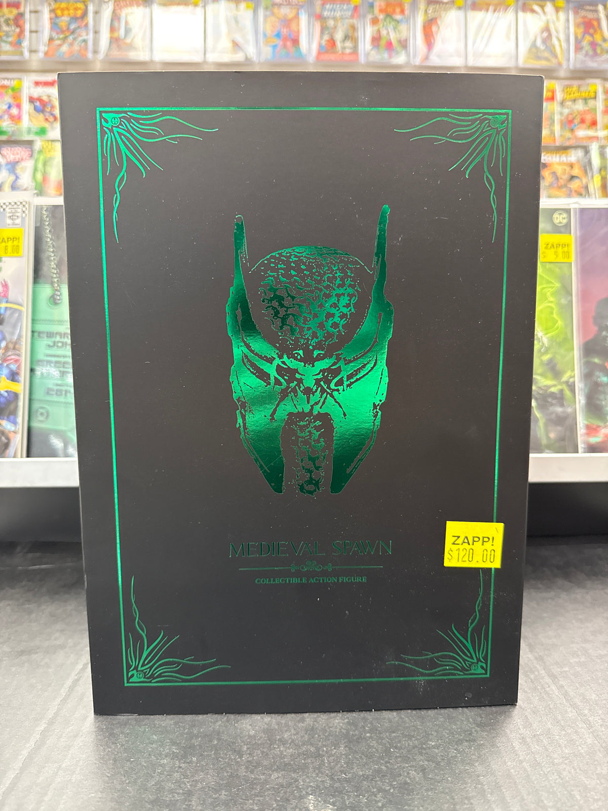 McFarlane Toys Medieval Spawn Kickstarter Black Edition (Open/Complete)