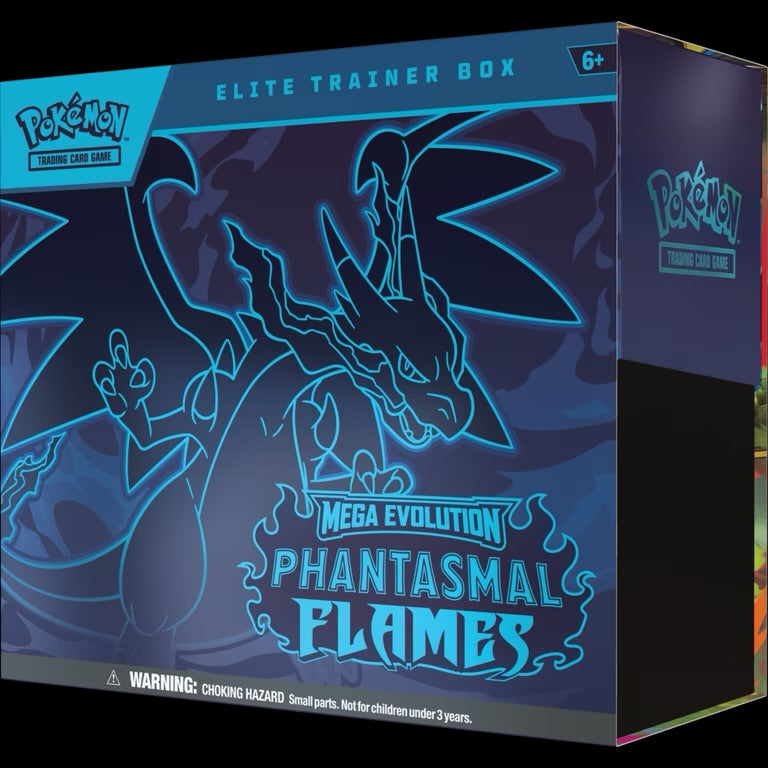 Pokémon Mega Evolution Phantasmal Flames 🔥 Elite Trainer Box