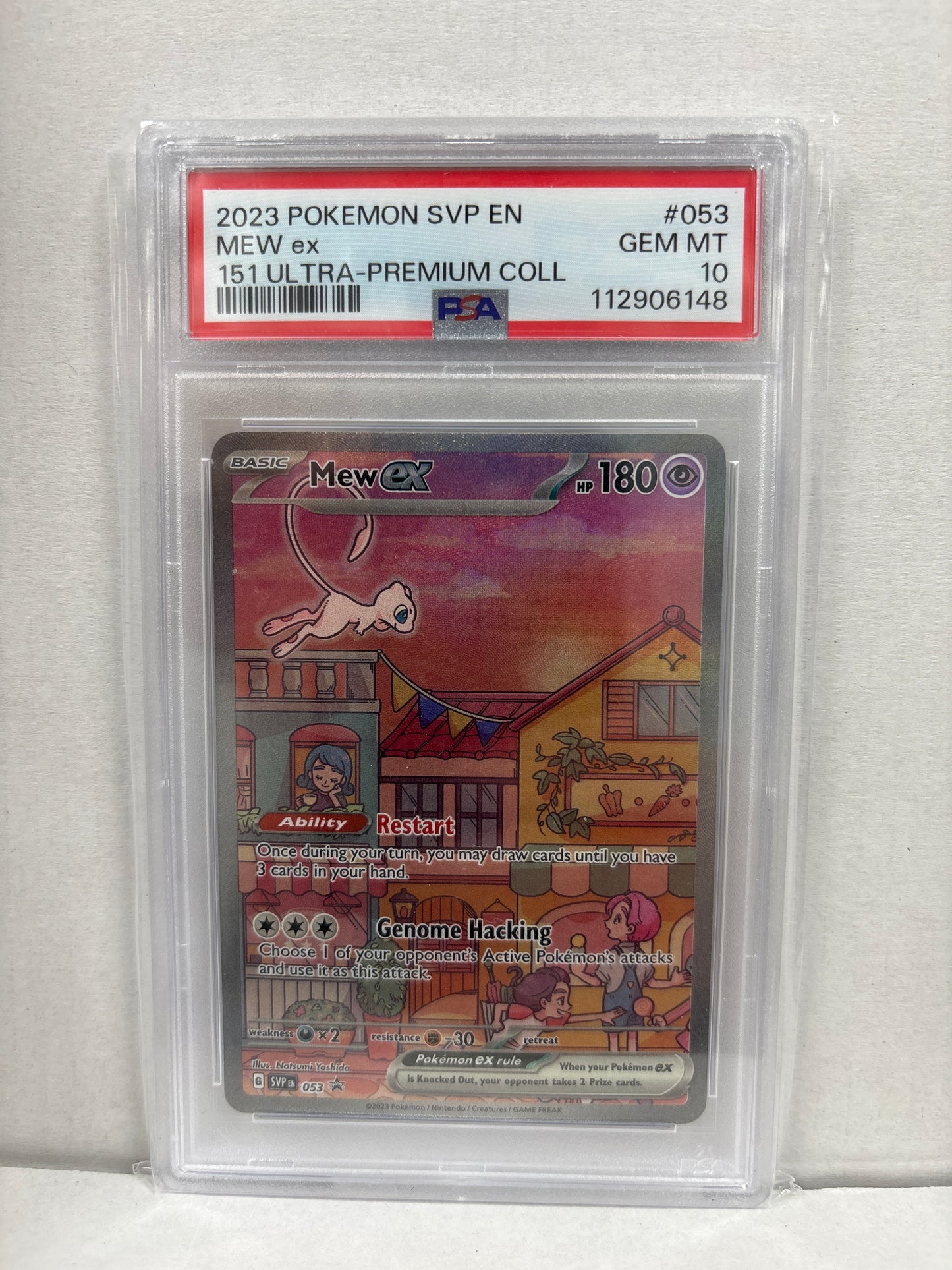 Pokemon Mew ex 053 PSA 10