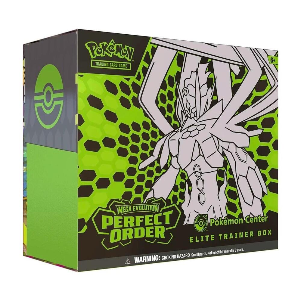 Pokemon Mega Evolution Perfect Order Elite Trainers Box ETB POKEMON CENTER