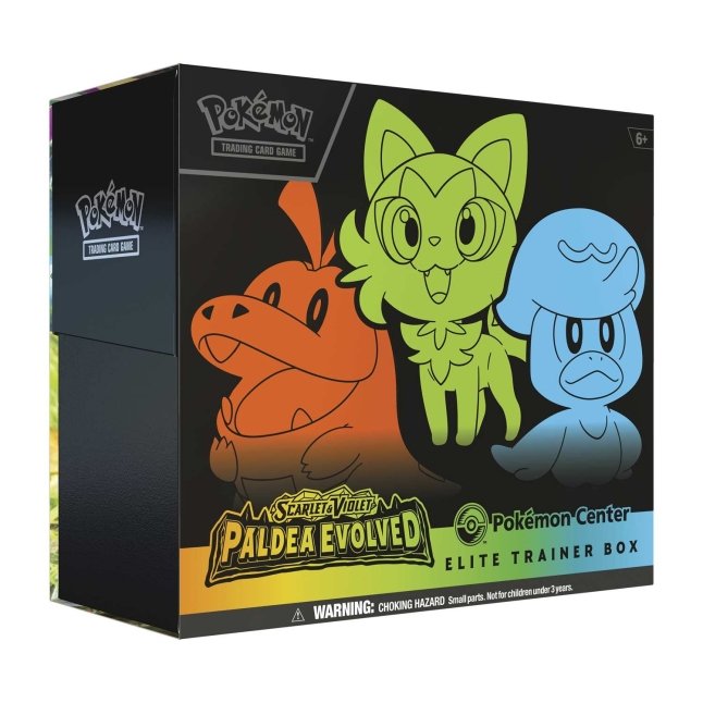 Pokemon Scarlet & Violet Paldea Evolved Pokemon Center Elite Trainer Box