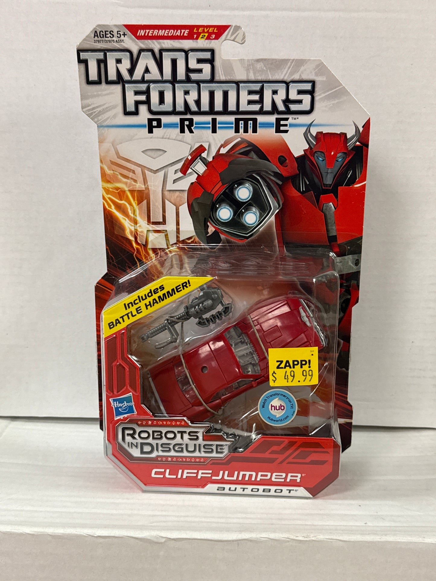 Transformers Prime Robots in Disguise Cliffjumper