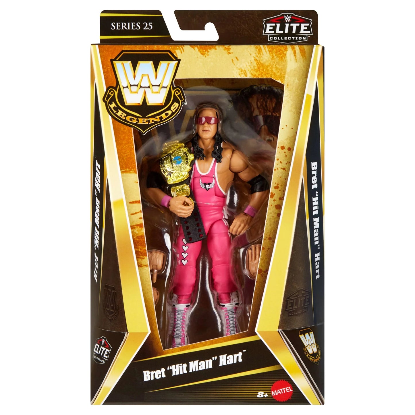 WWE Elite Legends Series 25 Bret Hit Man Hart