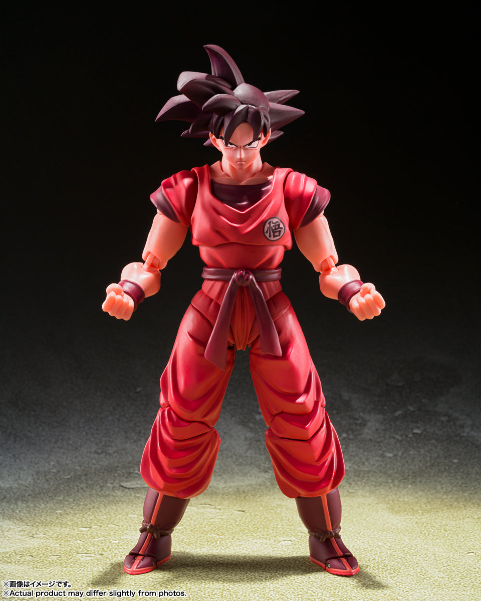 SH Figuarts Dragon Ball Z Son Goku Kai Ken 180000 Power Level