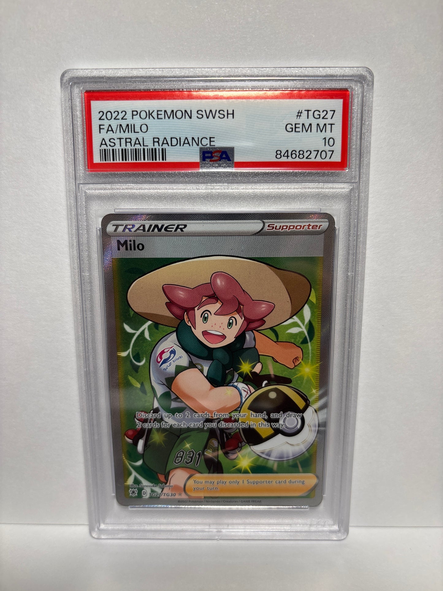 Pokemon Milo TG27/TG30 PSA 10