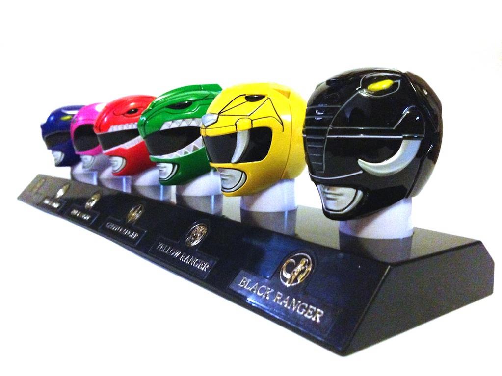 Mighty Morphin Power Rangers Legacy Mask Collection 2013