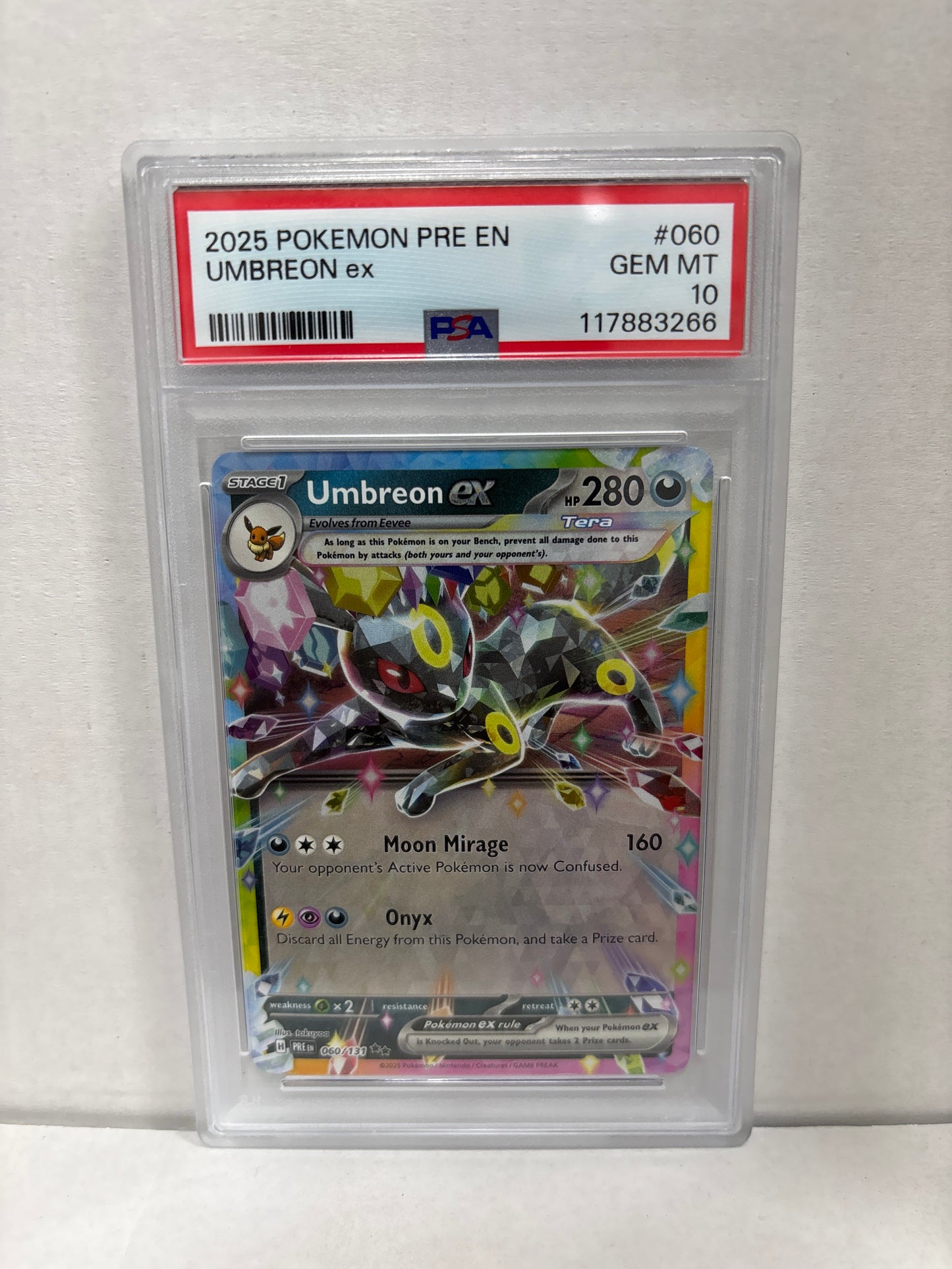 Pokemon Umbreon ex 060/131 PSA 10