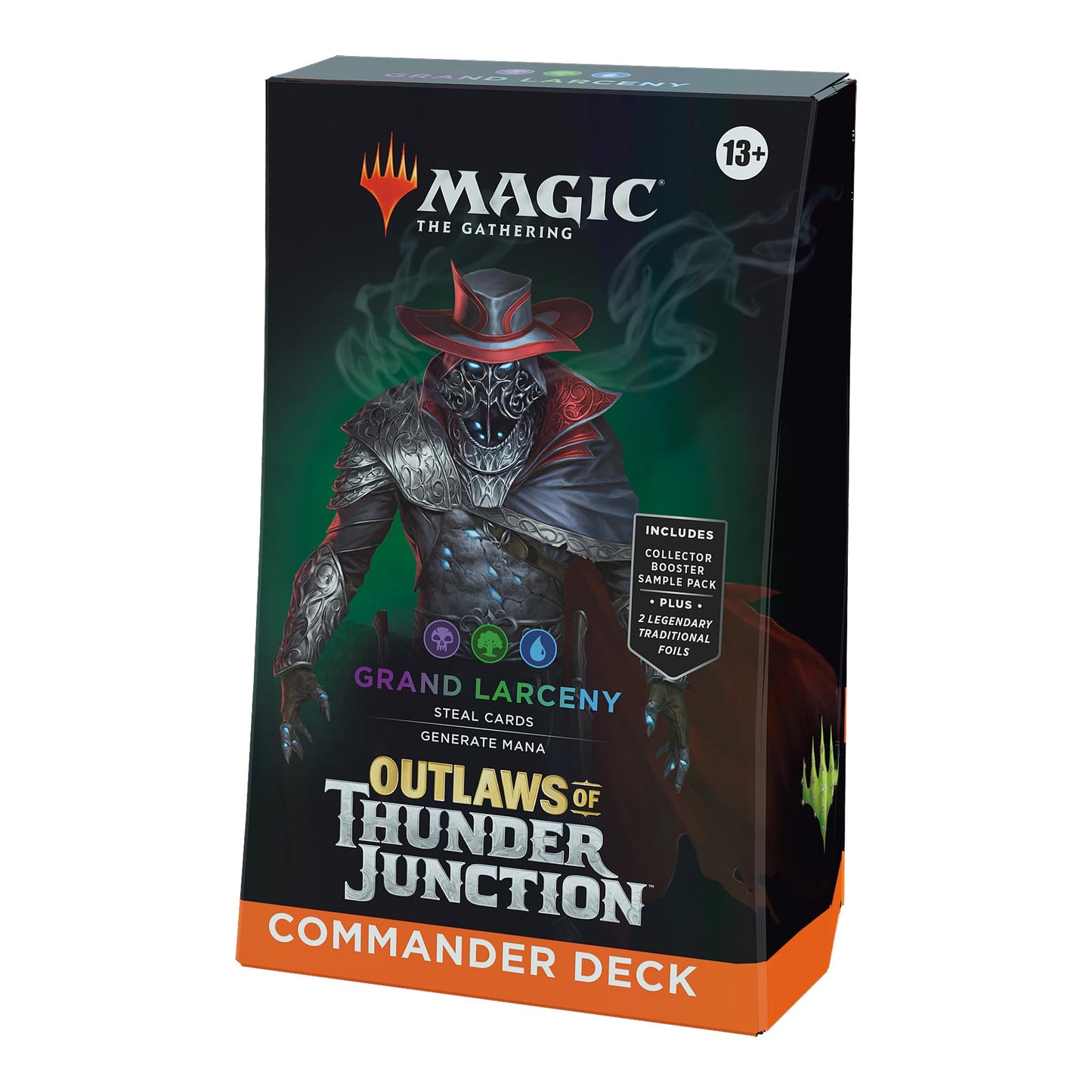 Magic the Gathering Outlaws of Thunder Junction Grand Larceny Commander Deck