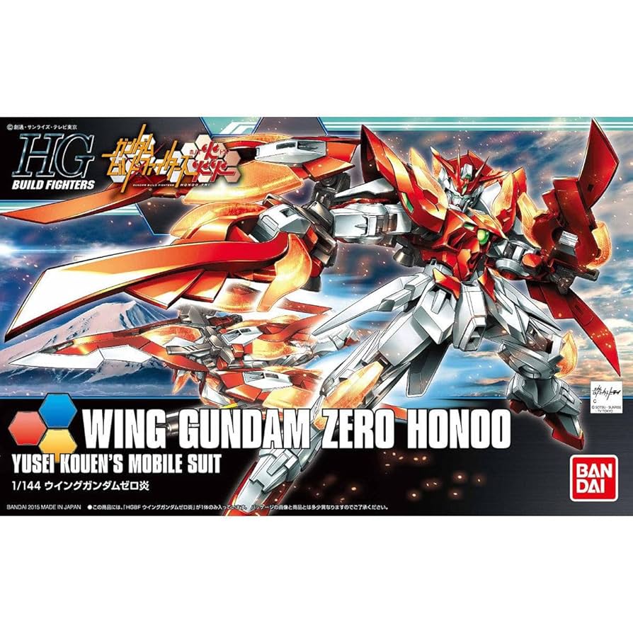 Gundam Build Fighters HG Wing Gundam Zero Honoo 1/144