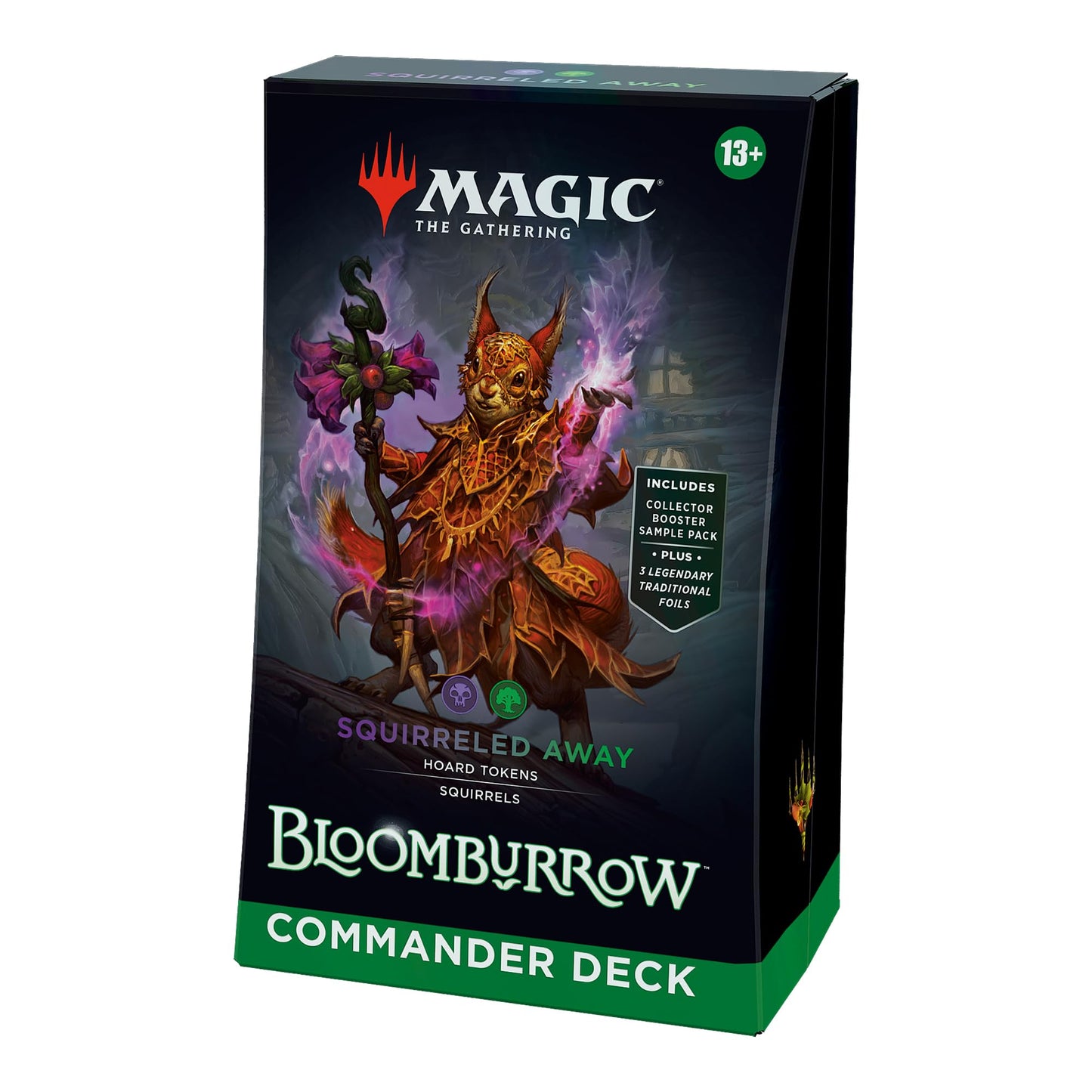 Magic the Gathering Bloomburrow Squirreled Away Commander Deck