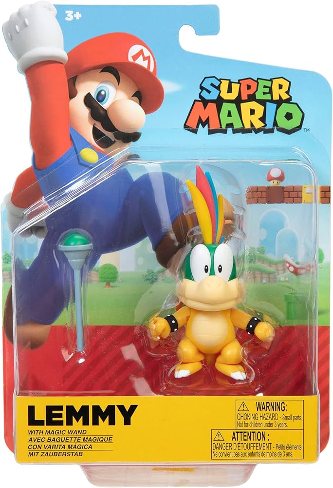 Super Mario 4 Inch Lemmy
