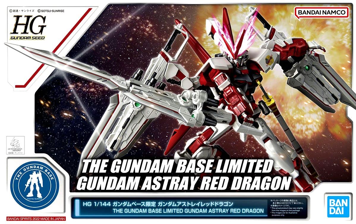 Gundam HG Gundam Astray Red Dragon Gundam Base Limited