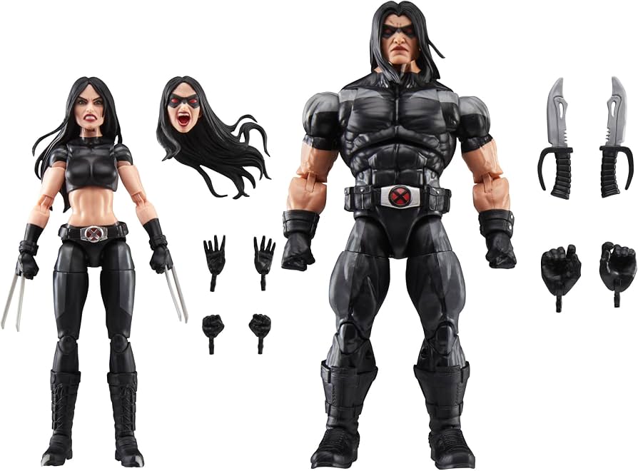 Marvel Legends X Force X-23 and Warpath
