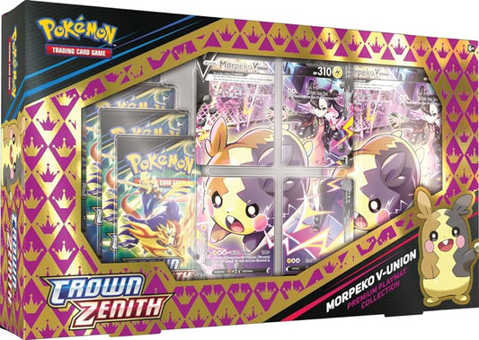 Pokemon Trading Card Game: Crown Zenith Morpeko V-Union Premium Treasures Collection