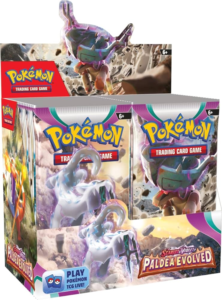 Pokemon Trading Card Game: Scarlet & Violet Paldea Evolved Booster Box Zapp! Comics Pokemon Trading Card Game: Scarlet & Violet Paldea Evolved Booster Box Zapp! Comics