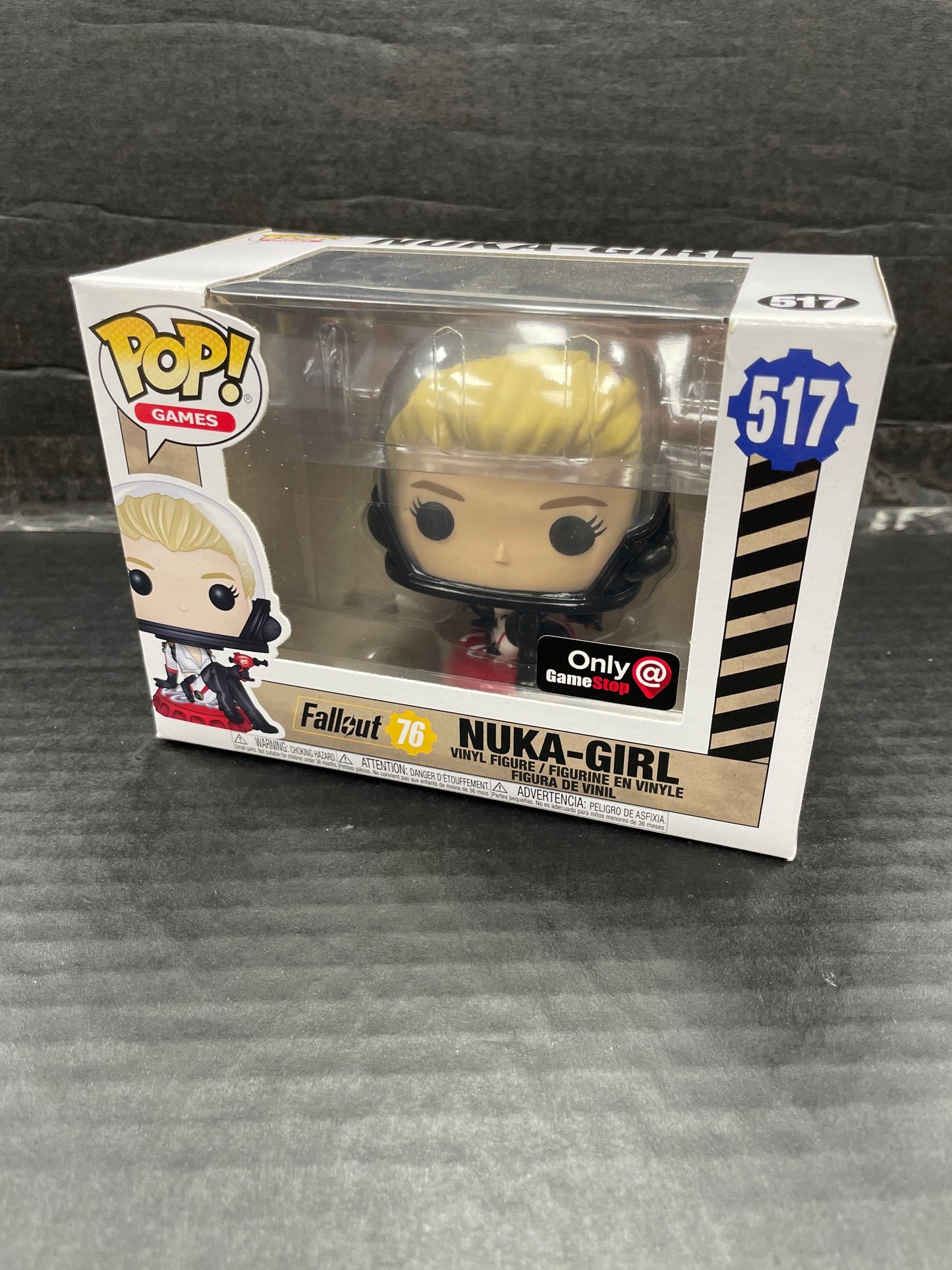 Funko Pop! Fallout 76 Nuka-Girl 517 Gamestop Exclusive (Grade A-)