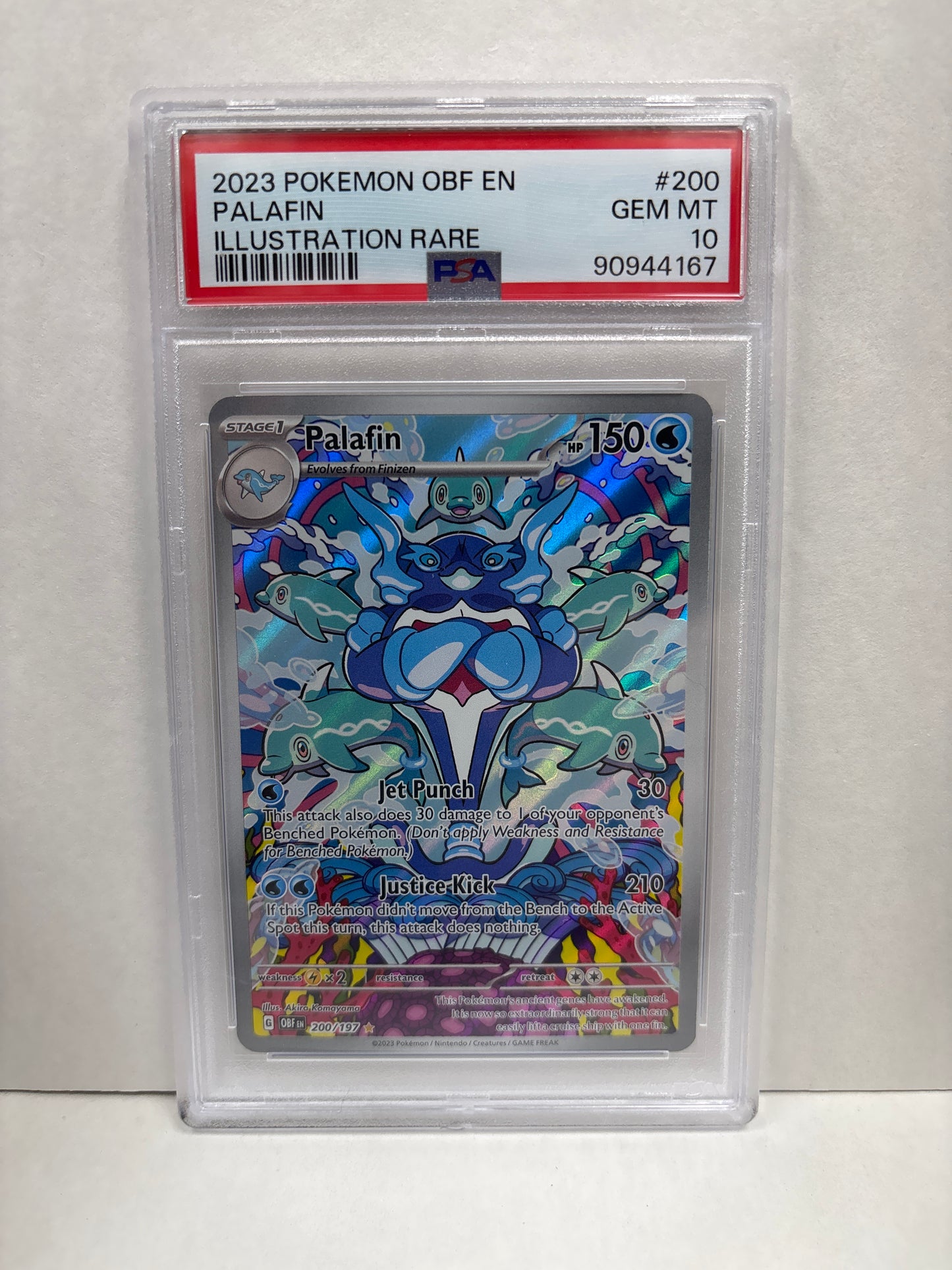 Pokemon Palafin 200/197 PSA 10