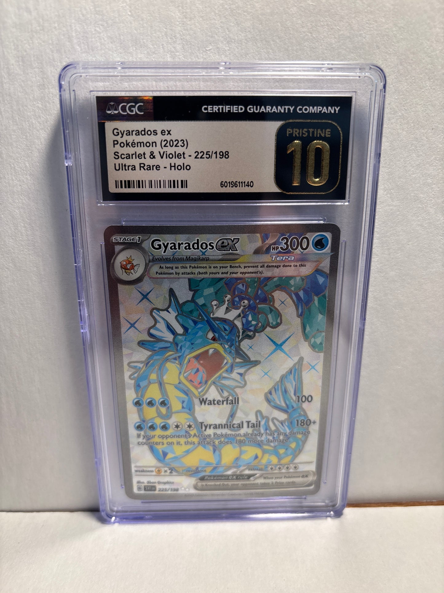 Pokemon Gyarados ex 225/198 CGC Pristine 10