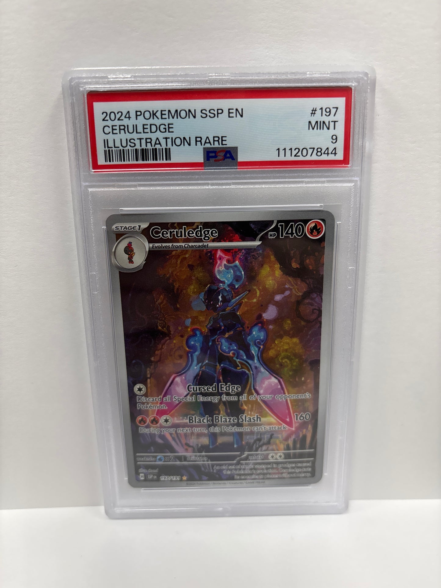 Pokemon Ceruledge 197/191 PSA 9